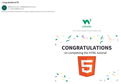 Learning HTML with W3Schools